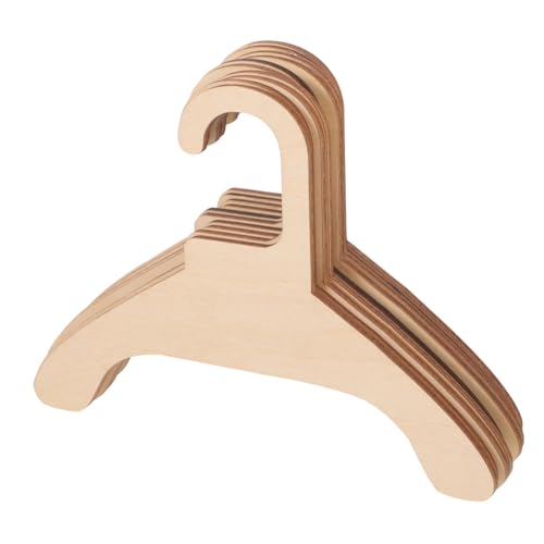 TOBBOMEY 10 Stück Kleiderbügel aus Holz für Hundekleidung rutschfeste Kleiner Kleiderbügel für Haustiere Trocknen von Hosen und Kleidung TOBBOMEY 10 Stück Kleiderbügel aus Holz für Hundekleidung rutschfeste Kleiner Kleiderbügel für Haustiere Trocknen von Hosen und Kleidung von TOBBOMEY