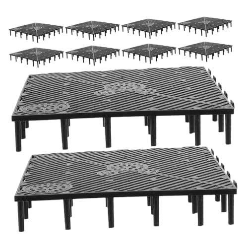 TOBBOMEY 10 Stück Schwarze Bodenfilterplatte für Fischbehälter Vielseitig Einsetzbare Trennplatte Einfache und Langlebige Konstruktion TOBBOMEY 10 Stück Schwarze Bodenfilterplatte für Fischbehälter Vielseitig Einsetzbare Trennplatte Einfache und Langlebige Konstruktion von TOBBOMEY