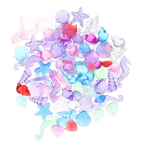 TOBBOMEY 100stücke -dekor Meerestier-skulptur Mini-meerestiere Aus Tierspielzeug Meerestier-Spielzeug Vasenfüller Aquarium-dekor Partygeschenke Mit Meerestieren von TOBBOMEY
