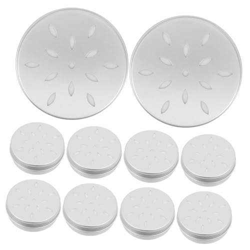 TOBBOMEY 10st Dufttrainingshalter Für Hunde Schniefen Geruchstraining Für Hunde Behälter Für Dufttrainingskoffer Kanister Für Hundeduft Hundenasen-trainingshalter Düfte Aluminium Silver TOBBOMEY 10st Dufttrainingshalter Für Hunde Schniefen Geruchstraining Für Hunde Behälter Für Dufttrainingskoffer Kanister Für Hundeduft Hundenasen-trainingshalter Düfte Aluminium Silver von TOBBOMEY