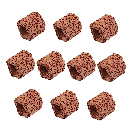 TOBBOMEY 10stücke Wasserpflanzen Festringe Für Aquarium Pflanzen Befestigung Wasser Gras Halter Schwerkraft Ring Landschaftsdekoration Aquariumringe von TOBBOMEY