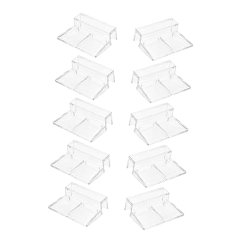 TOBBOMEY 12stücke Aquarium Glasdeckel Halterung Robuste Clips Für Fischbehälter Einfache Montage Vielseitige Anwendung Für Aquarien Und Terrarien Idealer Zubehör Für Aquarienliebhaber TOBBOMEY 12stücke Aquarium Glasdeckel Halterung Robuste Clips Für Fischbehälter Einfache Montage Vielseitige Anwendung Für Aquarien Und Terrarien Idealer Zubehör Für Aquarienliebhaber von TOBBOMEY