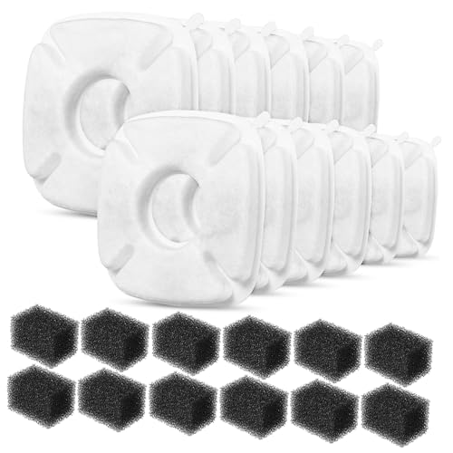 TOBBOMEY 12 Sätze Wassersp Ender Filter Für Haustiere Hunde Wasserbrunnen Filter Für Trinkbrunnen Für Haustiere Futterautomat Für Haustiere Hundewassernapf Filter Wechsel Vlies TOBBOMEY 12 Sätze Wassersp Ender Filter Für Haustiere Hunde Wasserbrunnen Filter Für Trinkbrunnen Für Haustiere Futterautomat Für Haustiere Hundewassernapf Filter Wechsel Vlies von TOBBOMEY