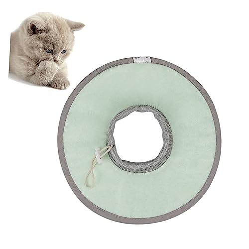 TOBBOMEY Elisabethanisches Katzenhalsband Haustierhalsband Weich Und Atmungsaktiv - Für Leicht Größe M von TOBBOMEY