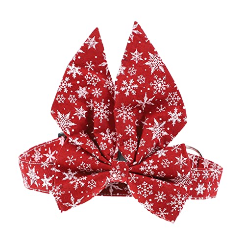 TOBBOMEY 1stk Haustierhalsband Weihnachtshaustierbindung Fliegen Für Jungen Welpen Welpenhalsbänder Für ädchen Santa Krawatte Junge Welpen Zubehör Hut Zubehör Baumwolle Rot TOBBOMEY 1stk Haustierhalsband Weihnachtshaustierbindung Fliegen Für Jungen Welpen Welpenhalsbänder Für ädchen Santa Krawatte Junge Welpen Zubehör Hut Zubehör Baumwolle Rot von TOBBOMEY