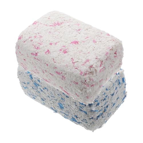 TOBBOMEY 2 Haustierbetten Rattenbetten Für Käfige Hamsterkäfig Zubehör Hamster Zubehör Hamsterbetten Kleintiere Papierbetten Haustierbedarf Haustiere Ruheeinlagen Igelbetten Material von TOBBOMEY