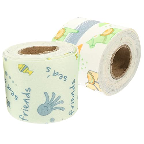 TOBBOMEY 2 Rollen Sand Trimmstreifen, Übungsrad Nagelbänder, Selbstklebende Nagelschneider Aufkleber, Praktische Trimmbänder, Selbstklebende Nagelschneider, Praktisches Trimmerband, TOBBOMEY 2 Rollen Sand Trimmstreifen, Übungsrad Nagelbänder, Selbstklebende Nagelschneider Aufkleber, Praktische Trimmbänder, Selbstklebende Nagelschneider, Praktisches Trimmerband, von TOBBOMEY