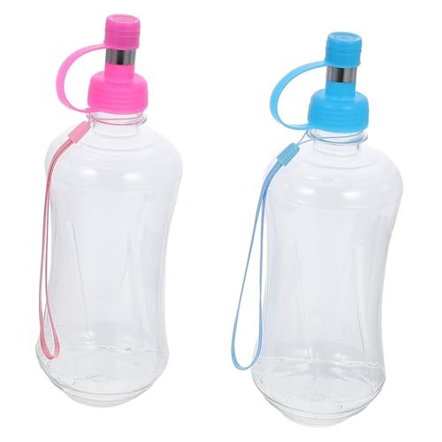 TOBBOMEY 2 STÜCK Teiliges Haustier Trinkflaschen Auslaufsichere Tragbare Hund Wasserflasche mit Haken Praktisch für Reisen Wandern Camping und Spaziergänge für Kleine Tiere und Hunde TOBBOMEY 2 STÜCK Teiliges Haustier Trinkflaschen Auslaufsichere Tragbare Hund Wasserflasche mit Haken Praktisch für Reisen Wandern Camping und Spaziergänge für Kleine Tiere und Hunde von TOBBOMEY