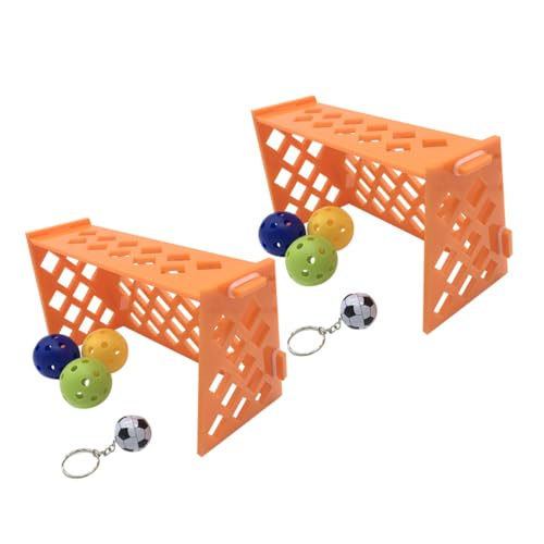 TOBBOMEY 2 Sets Mini Haustier Fußballplatz Spielzeug für Papageien Vogel Fußball Training Spielset Intelligenz Entwicklung Funktionen TOBBOMEY 2 Sets Mini Haustier Fußballplatz Spielzeug für Papageien Vogel Fußball Training Spielset Intelligenz Entwicklung Funktionen von TOBBOMEY