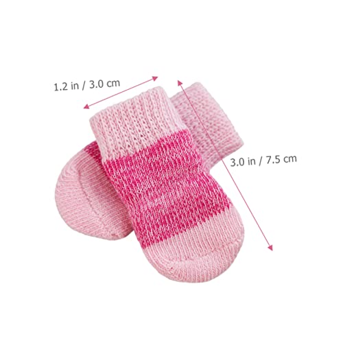TOBBOMEY 2 Sätze rutschfeste Elastische Hundesocken mit Niedlichem Cartoon Muster Bequemer Schutz für Kleine bis Mittelgroße Hunde Sicherer Glatten Böden für Jahreszeiten TOBBOMEY 2 Sätze rutschfeste Elastische Hundesocken mit Niedlichem Cartoon Muster Bequemer Schutz für Kleine bis Mittelgroße Hunde Sicherer Glatten Böden für Jahreszeiten von TOBBOMEY