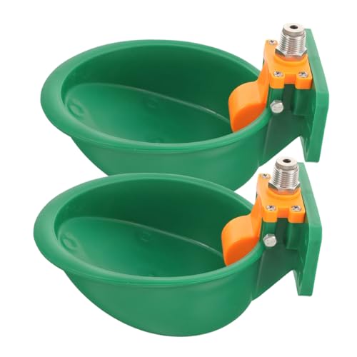 TOBBOMEY 2 Stück Automatische Tränke für Schafe und Ziegen Wetterfester Kunststoff Wassertrog mit Schwimmerventil für Rinder und Nutztiere Einfache Installation und Frisches Wasser Stets TOBBOMEY 2 Stück Automatische Tränke für Schafe und Ziegen Wetterfester Kunststoff Wassertrog mit Schwimmerventil für Rinder und Nutztiere Einfache Installation und Frisches Wasser Stets von TOBBOMEY
