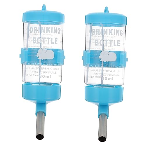 TOBBOMEY 2 Stück Automatischer Hamster Trinkflasche Wasserspender mit Leck Rollkugel für Kaninchen Chinchilla Kleintiere Langlebiges Material Auslaufsicher Installieren TOBBOMEY 2 Stück Automatischer Hamster Trinkflasche Wasserspender mit Leck Rollkugel für Kaninchen Chinchilla Kleintiere Langlebiges Material Auslaufsicher Installieren von TOBBOMEY