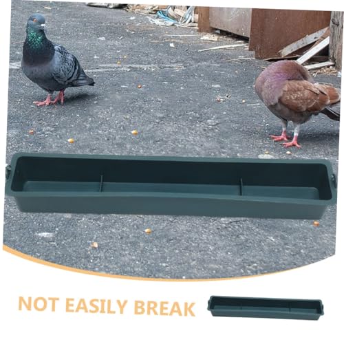 TOBBOMEY 2 Stück Hängende Futtertröge für Geflügel aus Robustem Kunststoff rutschfeste Futterstation mit Fächern Auslaufsicherer Napf für Hühner Tauben Papageien und Kleinvögel TOBBOMEY 2 Stück Hängende Futtertröge für Geflügel aus Robustem Kunststoff rutschfeste Futterstation mit Fächern Auslaufsicherer Napf für Hühner Tauben Papageien und Kleinvögel von TOBBOMEY