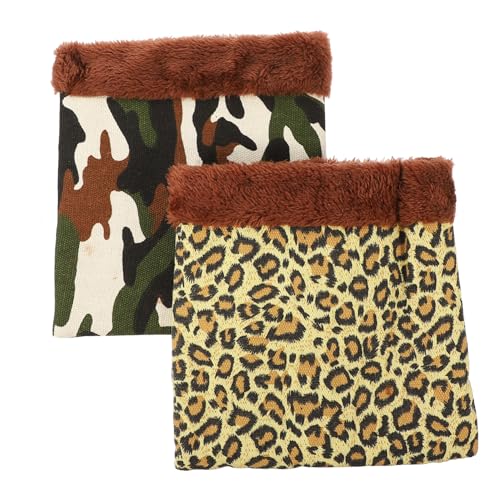 TOBBOMEY 2stücke Schlafsack Für Hamster Und Meerschweinchen Warmes Bett Für Haustiere Leicht Und Tragbar Für Käfige Und Zuhause Beutelartiges Design Als Spielzeug TOBBOMEY 2stücke Schlafsack Für Hamster Und Meerschweinchen Warmes Bett Für Haustiere Leicht Und Tragbar Für Käfige Und Zuhause Beutelartiges Design Als Spielzeug von TOBBOMEY