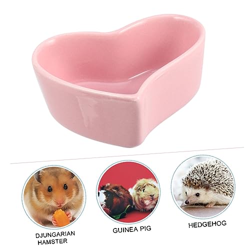 TOBBOMEY 2 Stück Keramik Hamster Futternapf Kippsicheres Fressschälchen für Kleintiere Wie Hamster und Zwerghamster Langlebig Sicher und Leicht zu Reinigen für Snacks und Futterbehälter TOBBOMEY 2 Stück Keramik Hamster Futternapf Kippsicheres Fressschälchen für Kleintiere Wie Hamster und Zwerghamster Langlebig Sicher und Leicht zu Reinigen für Snacks und Futterbehälter von TOBBOMEY
