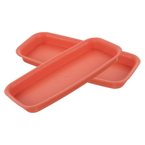 TOBBOMEY 2 Stück Rechteckige Pflanz Untersetzer aus Robustem Kunststoff Wasserabsorbierende Abtropfschalen für Innen und Außen für Garten Balkon und Pflanzenpflege Atmungsaktive TOBBOMEY 2 Stück Rechteckige Pflanz Untersetzer aus Robustem Kunststoff Wasserabsorbierende Abtropfschalen für Innen und Außen für Garten Balkon und Pflanzenpflege Atmungsaktive von TOBBOMEY