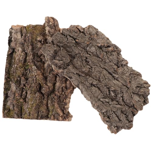 TOBBOMEY 2 Stück Reptilien Terrarium Korkrinde Teiliges Natürliches Versteck Kletterbark Dekoration Haustier Landschaft für Eidechsen Chamäleons Versteckmöglichkeit und Kletterhilfe TOBBOMEY 2 Stück Reptilien Terrarium Korkrinde Teiliges Natürliches Versteck Kletterbark Dekoration Haustier Landschaft für Eidechsen Chamäleons Versteckmöglichkeit und Kletterhilfe von TOBBOMEY