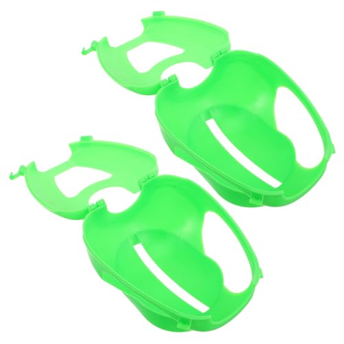 TOBBOMEY 2 Stück Robuster für Sichere Medikamentenverabreichung für Pflege von Vögeln Tragbares und Langlebiges Kunststoffdesign Grün TOBBOMEY 2 Stück Robuster für Sichere Medikamentenverabreichung für Pflege von Vögeln Tragbares und Langlebiges Kunststoffdesign Grün von TOBBOMEY