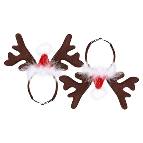TOBBOMEY 2 Stück Weihnachts Geweih Stirnband, Hirsch Stirnband, Geweih Stirnband, Geweih Für Hunde, Kostüm, Hirsch, Rentier, Geweih Ohren Stirnband, Hunde Stirnband, Rentier Ohren TOBBOMEY 2 Stück Weihnachts Geweih Stirnband, Hirsch Stirnband, Geweih Stirnband, Geweih Für Hunde, Kostüm, Hirsch, Rentier, Geweih Ohren Stirnband, Hunde Stirnband, Rentier Ohren von TOBBOMEY