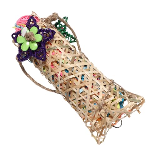 TOBBOMEY 2 Stücke Papagei Kau Strang Rattan Vogel Sittich Biss Molar Spielzeug Rattan Hängende Spielzeug TOBBOMEY 2 Stücke Papagei Kau Strang Rattan Vogel Sittich Biss Molar Spielzeug Rattan Hängende Spielzeug von TOBBOMEY