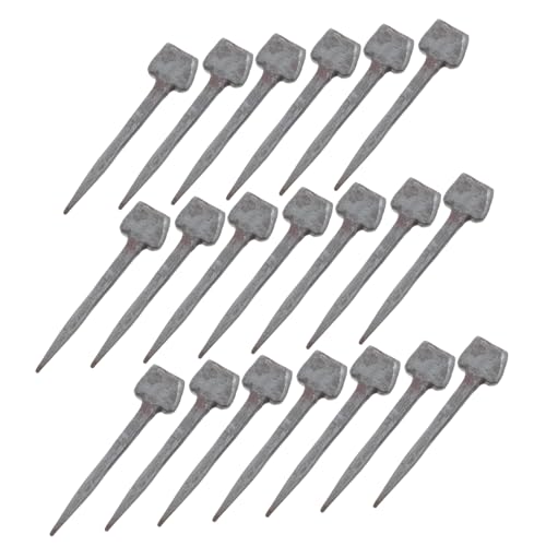 TOBBOMEY 20 Stück Metallische Hufnägel für Sicheren und Schutz für Pferdepflege Training und Zubehör TOBBOMEY 20 Stück Metallische Hufnägel für Sicheren und Schutz für Pferdepflege Training und Zubehör von TOBBOMEY