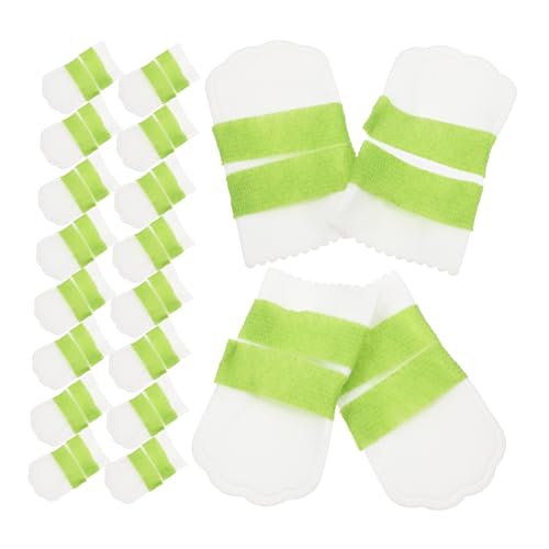 TOBBOMEY 20 Stück wasserdichte Hunde Schuhe rutschfeste Pfotenschützer Verstellbare Outdoor Hundestiefel Für Regenwetter Komfortable Pfotensocken Für Und Aktivitäten von TOBBOMEY
