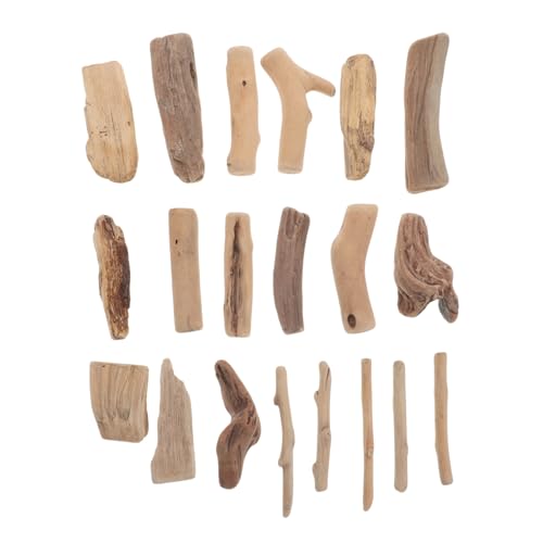 TOBBOMEY 20 Stücke Dekorative Holz Stücke Für Home Treibholz Dekorieren Und Hochzeit Treibholz Vase TOBBOMEY 20 Stücke Dekorative Holz Stücke Für Home Treibholz Dekorieren Und Hochzeit Treibholz Vase von TOBBOMEY