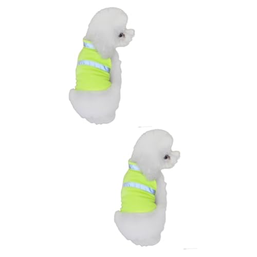 TOBBOMEY 2 Stücke Hund Walking Weste Pet Reflektierende Atmungsaktive Material Verbesserung Der Sichtbarkeit Für Aktivitäten TOBBOMEY 2 Stücke Hund Walking Weste Pet Reflektierende Atmungsaktive Material Verbesserung Der Sichtbarkeit Für Aktivitäten von TOBBOMEY