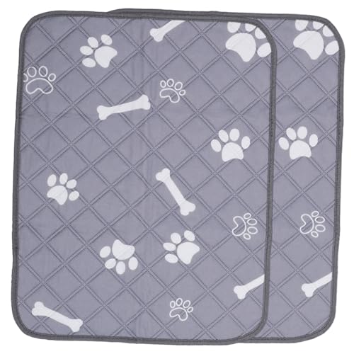 TOBBOMEY Doggie Pee Pad 2 Stück Waschbare Haustier-PIPI-Pads Hundeurinmatte Haustier-trainingspad Weich und für Den Innenbereich Autositz TOBBOMEY Doggie Pee Pad 2 Stück Waschbare Haustier-PIPI-Pads Hundeurinmatte Haustier-trainingspad Weich und für Den Innenbereich Autositz von TOBBOMEY