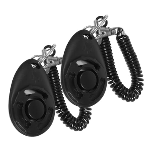 TOBBOMEY 2st Klicker Für Haustiertraining Haustier-clicker Für Das Training Hundetrainingszubehör Hundeklicker Clicker-Tool Für Haustiere Heimtierbedarf Clicker-Tool Für Hunde Black Abs TOBBOMEY 2st Klicker Für Haustiertraining Haustier-clicker Für Das Training Hundetrainingszubehör Hundeklicker Clicker-Tool Für Haustiere Heimtierbedarf Clicker-Tool Für Hunde Black Abs von TOBBOMEY