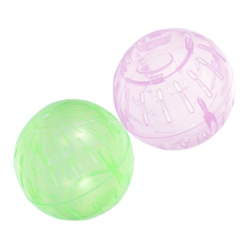 TOBBOMEY 2stücke Transparente Laufbälle Für Kleintiere Hamsterbälle Rennmausbälle Gymnastikbälle Für Hamster Chinchillas Laufbälle Spielzeug Für Kleintiere TOBBOMEY 2stücke Transparente Laufbälle Für Kleintiere Hamsterbälle Rennmausbälle Gymnastikbälle Für Hamster Chinchillas Laufbälle Spielzeug Für Kleintiere von TOBBOMEY