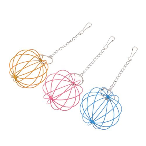 TOBBOMEY 3 Stück Eisen Futterball Kleintiere Langlebiger Grasspender zum Aufhängen Rostfrei Geeignet für Hamster Kaninchen Meerschweinchen und Andere Kleine Haustiere Zufällige Farbe TOBBOMEY 3 Stück Eisen Futterball Kleintiere Langlebiger Grasspender zum Aufhängen Rostfrei Geeignet für Hamster Kaninchen Meerschweinchen und Andere Kleine Haustiere Zufällige Farbe von TOBBOMEY