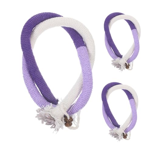 TOBBOMEY Door Katzenspielzeug-Set 3-teilig Seilspielzeug Ideal Zum Spielen Von Kätzchen Gesundheit Für Katzen TOBBOMEY Door Katzenspielzeug-Set 3-teilig Seilspielzeug Ideal Zum Spielen Von Kätzchen Gesundheit Für Katzen von TOBBOMEY