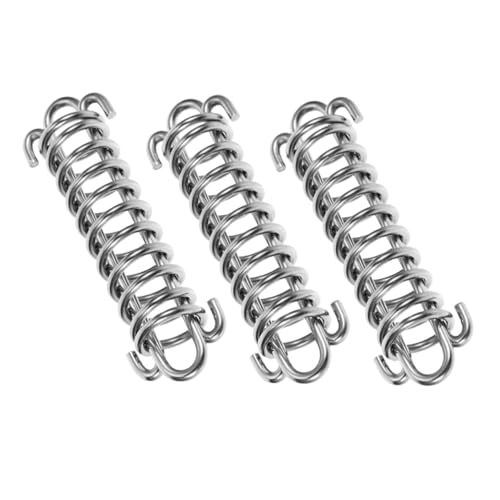 TOBBOMEY 3 Stück Teiliges Edelstahl Hundeleinen-Stoßdämpfer Bungee-Leash für Große Hunde Zugbelastung Vielseitig für Training Wandern und Camping TOBBOMEY 3 Stück Teiliges Edelstahl Hundeleinen-Stoßdämpfer Bungee-Leash für Große Hunde Zugbelastung Vielseitig für Training Wandern und Camping von TOBBOMEY