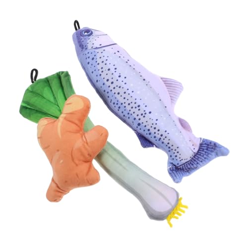 TOBBOMEY 3 Stück Teiliges Katzenzahnspielzeug mit Katzenminze Plüschfisch Design Knisterndes Geräusch Interaktives Kauspielzeug für Kätzchen Zahnpflegend Robust und Reisetauglich für Indoor TOBBOMEY 3 Stück Teiliges Katzenzahnspielzeug mit Katzenminze Plüschfisch Design Knisterndes Geräusch Interaktives Kauspielzeug für Kätzchen Zahnpflegend Robust und Reisetauglich für Indoor von TOBBOMEY