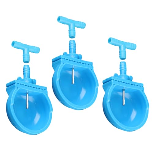 TOBBOMEY 3 Teiliges Kaninchen Trinkbecken, Kaninchen Wasserspender, Futter Und Wassernapf Für Häschen, Wasserspender Für Häschen, Trinknäpfe Für Die Häschenzucht, Wassernapf Für von TOBBOMEY