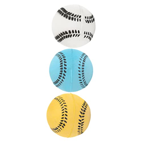 TOBBOMEY 3st Gummiball Für Haustiere Sportspielzeug Spielzeugbälle Für Hunde Bälle Für Kleine Hunde Hundespielzeug Hunde Quietschende Bälle Beißende Hundebälle Hund Ball Spielen TOBBOMEY 3st Gummiball Für Haustiere Sportspielzeug Spielzeugbälle Für Hunde Bälle Für Kleine Hunde Hundespielzeug Hunde Quietschende Bälle Beißende Hundebälle Hund Ball Spielen von TOBBOMEY