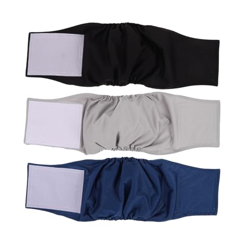 TOBBOMEY 3st Windeln Für Hunde Bauchband Hund Flüssiger Bund Verhinderung Der Paarung Von Hunden Bauchbänder Für Hundemännchen Hundewickel Hundemännchen Wickeln Polyester TOBBOMEY 3st Windeln Für Hunde Bauchband Hund Flüssiger Bund Verhinderung Der Paarung Von Hunden Bauchbänder Für Hundemännchen Hundewickel Hundemännchen Wickeln Polyester von TOBBOMEY