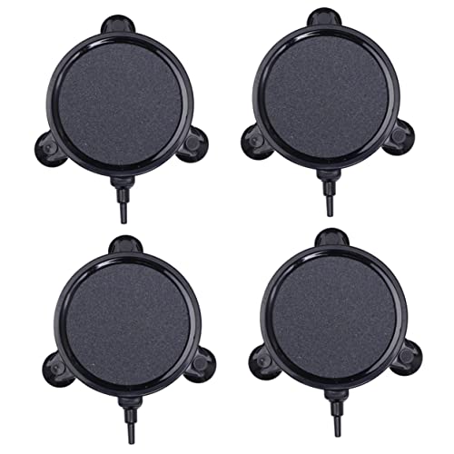 TOBBOMEY 4 Stück Aquarium-luftsteine für Wassertank, Teich, Runde Scheibe, Luftdiffusor, Bubbler TOBBOMEY 4 Stück Aquarium-luftsteine für Wassertank, Teich, Runde Scheibe, Luftdiffusor, Bubbler von TOBBOMEY