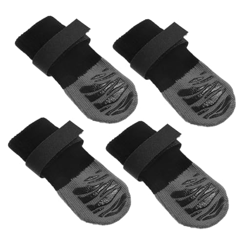 TOBBOMEY 4 Stück Haustier Socken Austauschbare Warme Socken Kompakte Hundesocken Waschbare Haustiersocken Waschbare Hundesocken Tragbare Socken Für Haustiere Socken Für Hunde Nylon TOBBOMEY 4 Stück Haustier Socken Austauschbare Warme Socken Kompakte Hundesocken Waschbare Haustiersocken Waschbare Hundesocken Tragbare Socken Für Haustiere Socken Für Hunde Nylon von TOBBOMEY