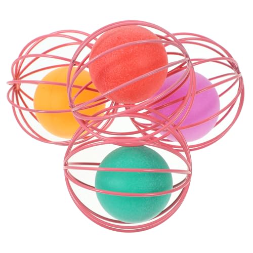 TOBBOMEY Katzenspielzeug Aus Kunststoff Katzenspielzeug Glocke Katzenbälle Spielzeug für Hauskatzen Kratzen TOBBOMEY Katzenspielzeug Aus Kunststoff Katzenspielzeug Glocke Katzenbälle Spielzeug für Hauskatzen Kratzen von TOBBOMEY