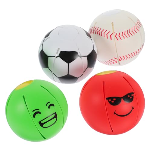 TOBBOMEY 4 Stück Pressspielzeugball, Hundespielzeug Für Draußen, Bälle Für Hunde, Kauspielzeug Für Hunde, Hundebälle, Kleines Spielzeug Für Hunde, Aggressive Kauer, Hundespielzeug Für TOBBOMEY 4 Stück Pressspielzeugball, Hundespielzeug Für Draußen, Bälle Für Hunde, Kauspielzeug Für Hunde, Hundebälle, Kleines Spielzeug Für Hunde, Aggressive Kauer, Hundespielzeug Für von TOBBOMEY