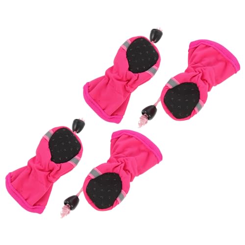 TOBBOMEY Hundeschuhe Nicht-Haustier-Stiefel Haustier-hundeschuhe Hunderegenschuhe Haustier-fußschutz von TOBBOMEY