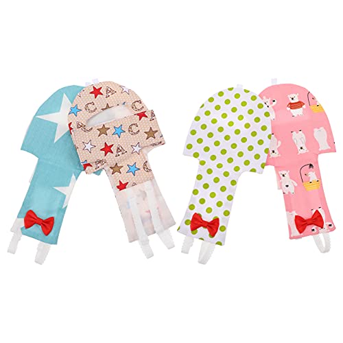 TOBBOMEY 4 Stücke Kleidung Kreative Vogel Zubehör Haustier Papagei Ausflug Windel Bequeme Hose Vogel Kleidung Set TOBBOMEY 4 Stücke Kleidung Kreative Vogel Zubehör Haustier Papagei Ausflug Windel Bequeme Hose Vogel Kleidung Set von TOBBOMEY