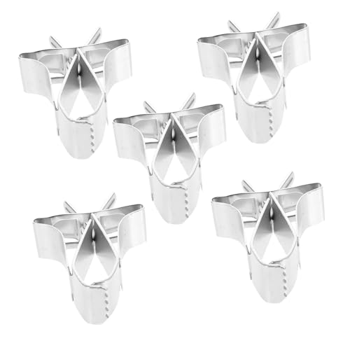 TOBBOMEY Kupfermaterial 5 Stück Vogelfutter-Clips Obsthalter für Käfig-vogelfutterspender für Papageien TOBBOMEY Kupfermaterial 5 Stück Vogelfutter-Clips Obsthalter für Käfig-vogelfutterspender für Papageien von TOBBOMEY