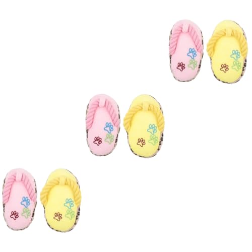 TOBBOMEY 6 STK Spielzeug Hund Haustierbedarf Hündchen Gefüllte Puppe Plüsch Rosa TOBBOMEY 6 STK Spielzeug Hund Haustierbedarf Hündchen Gefüllte Puppe Plüsch Rosa von TOBBOMEY