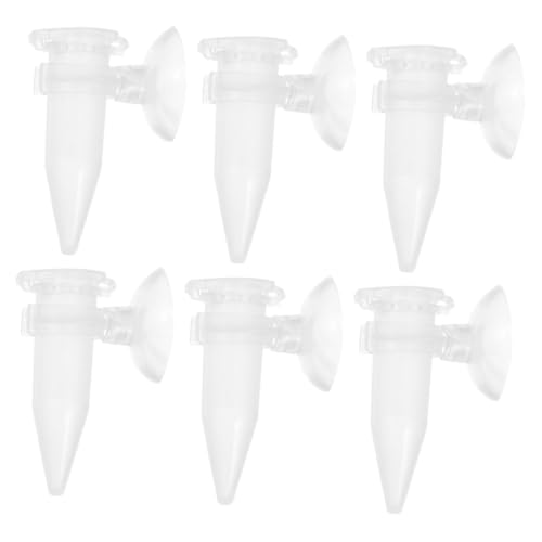 TOBBOMEY 6 Stück Garnelen Futterautomat aus Langlebigem Kunststoff Transparenter Aquarium Feeder mit Futterrohr Wiederverwendbar Geeignet für Süß Salzwasseraquarien Saubere Fütterung frei TOBBOMEY 6 Stück Garnelen Futterautomat aus Langlebigem Kunststoff Transparenter Aquarium Feeder mit Futterrohr Wiederverwendbar Geeignet für Süß Salzwasseraquarien Saubere Fütterung frei von TOBBOMEY