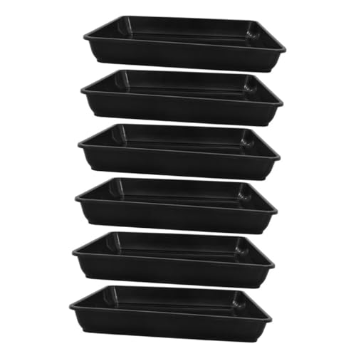 TOBBOMEY 6 Stück Quadratischer Pflanzenuntersetzer Kunststoff Robustes Abtropfgestell für Blumentöpfe für Garten und Innenräume Wasserabweisend Vielseitig Einsetzbar TOBBOMEY 6 Stück Quadratischer Pflanzenuntersetzer Kunststoff Robustes Abtropfgestell für Blumentöpfe für Garten und Innenräume Wasserabweisend Vielseitig Einsetzbar von TOBBOMEY