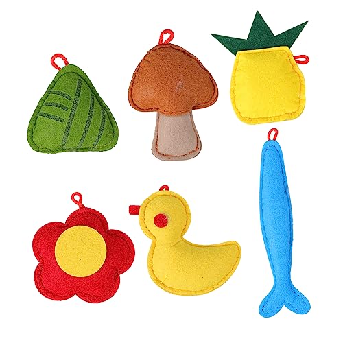 TOBBOMEY 6 Stücke Katze Catnip Toys Pet Kau Playhing Adorable Kätzchen Interactive Spielzeug TOBBOMEY 6 Stücke Katze Catnip Toys Pet Kau Playhing Adorable Kätzchen Interactive Spielzeug von TOBBOMEY