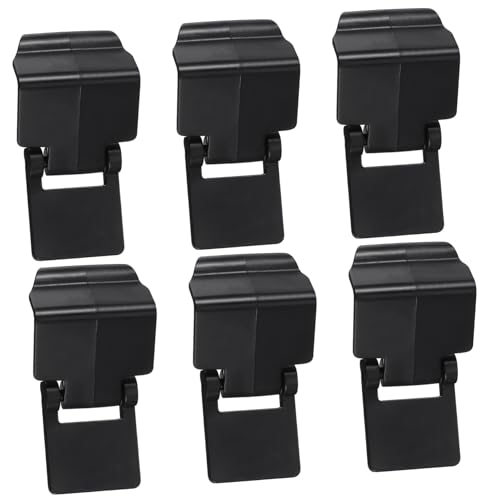 TOBBOMEY 6stücke Reptilientank-Verschluss Aus Stabilem Kunststoff Installieren Effektiver Schutz Gegen Flucht Für Schildkröten Und Reptilienfütterungsboxen von TOBBOMEY